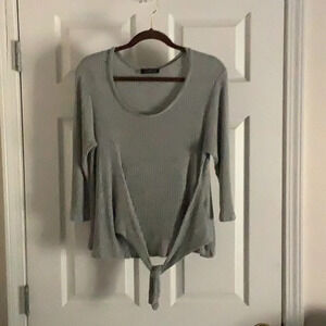 ADARA~GREY BLOUSE~SUPER SOFT~XL